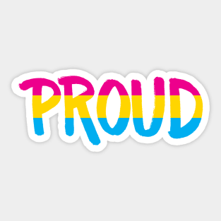 Proud - Pansexual Sticker